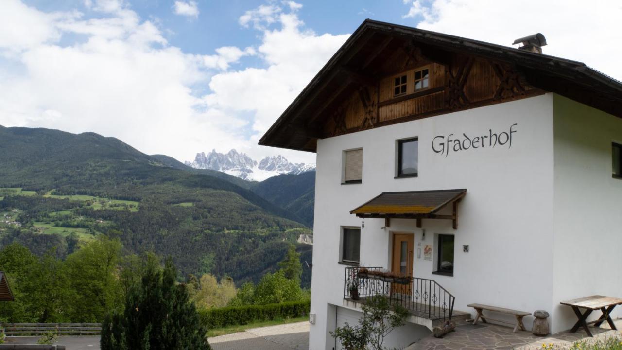 Agriturismo Gfaderhof Brixen Exterior foto